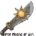 Iron Mache of sun
