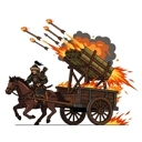 Fire Lancer Cart (Early Rockets)