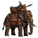 Mahout Elite (Armored Elephant)