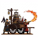 Penhuoqi (Flamethrower Cart)