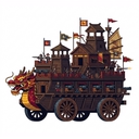 Dragon King Ship (Landship)